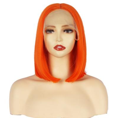 China OSETI Hair Wave Front Wig T Part Lead Lace Wig High Temperature Synthetic Lace Wig Wholesale Synthetic Hair Silky Straight for sale