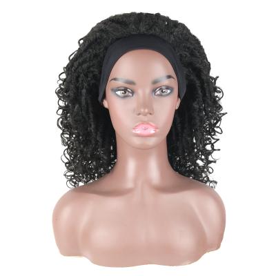 China Cheap curly curl wig vendors extension hair sell ombre straight deep curly curly headband twist box braid wig synthetic braid wigs for sale