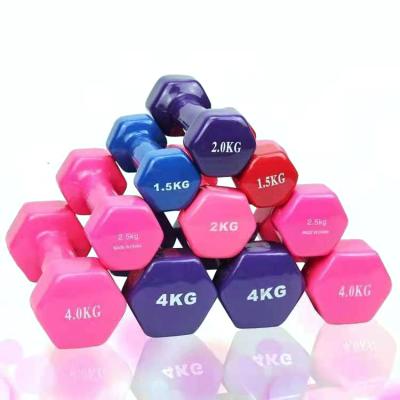 China Durable Home Fitness Cast Iron Rubber Hex Adjustable Weight Dumbbell Sets for sale