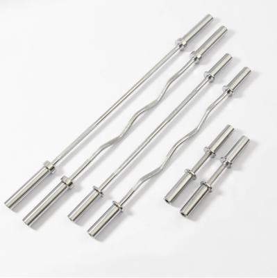 China China universal factory directly supply weightlifting chromed barbell bar for sale