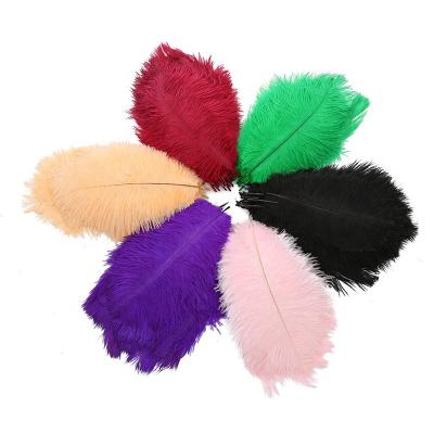 China Decorations 25-30cm (10-12inch) DIY Colorful Ostrich Feather On Cheap Sale for sale