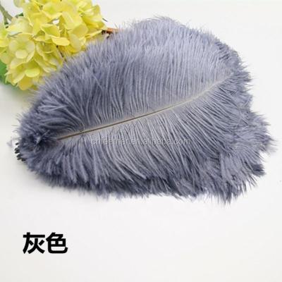 China Bulk feathers white and dyed party/wedding/factory sale carnival decoration/grament ostrich colors 25-30cm for sale