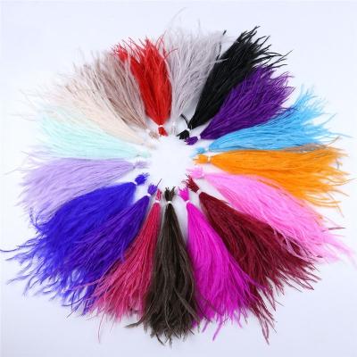 China cheap colorful 6-7 inch loose bulk ostrich feather for party/wedding/sale carnival decoration/grament in stock for party wedding dresses decoration for sale