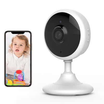 China 4 PCS IR LED 1080P Indoor Smart Video Mini Smart Home Wireless Security Baby Camera Monitor 2.4G WIFI Camorder 2 Ways for sale