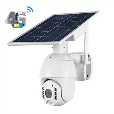 China Video Solar Dome P2P 4X Outdoor AI PIR Detect Monitor Cloud Camera IP Security Surveillance PTZ Email Camera CD Production/Animation (MPEG-1 Video Capture) 4G SIM Card /WIFI 1080P for sale