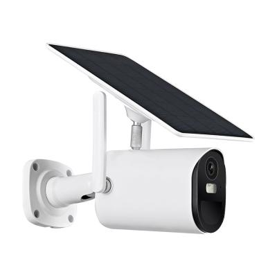 China Human Motion Tracking 1080P WiFi IP Camera 3.8W Solar Panel Battery Color Night Vision Smart Home Security Camera CCTV IP Video Surveillance for sale