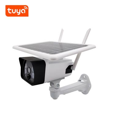 China IP Camera 2MP WiFi Low Power Battery Color Night Vision CCTV Waterproof Outdoor IP Camera SD Card 3G/4G SIM Voice Intercom Solar Panel IP 1080P for sale