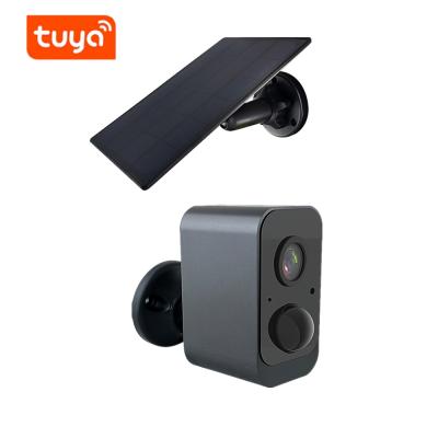 China Outdoor Rechargeable Baby Camera IP Surveillance Battery Solar Wireless Security Camera Waterproof/Waterproof 1080P Mini Home Tuya WiFi CCTV for sale