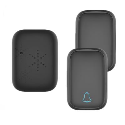 China Modern Wireless Doorbell No Battery Required Waterproof Self Powered Home Ring Dong Welcome Door Chimes for sale