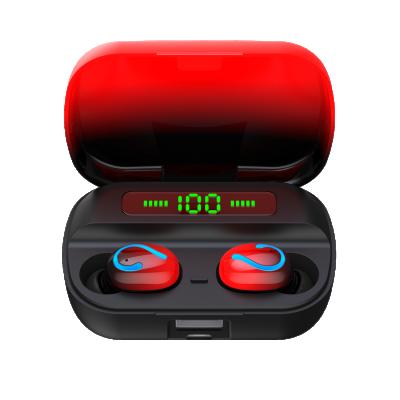 China LED Digital Display Q32 Radio Earphones TWS In Ear Radio Real Ear Earbuds Waterproof TWS Earphone Noise Canceling Headset LED Display Power Bank for sale