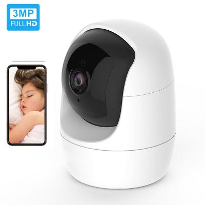 China AJcloud Customized New 3MP IP Camera WIFI Motion Smart Home CCTV Pet Camera Baby Monitor Two Way Audio Regions Security Camera Wireless Monitoring for sale