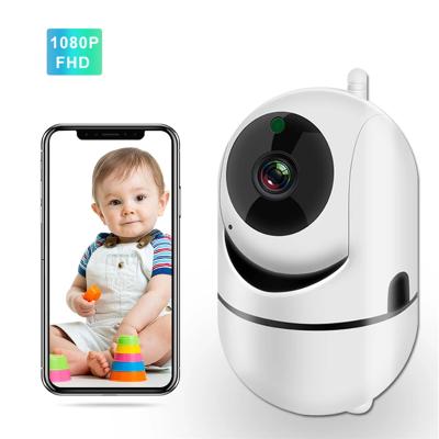 China Customized Motion Regions 2MP Cry Alarm CCTV Camera WiFi Nanny Cam Baby Camera Night Vision PTZ Baby Monitor Video Video Baby Monitor WiFi for sale