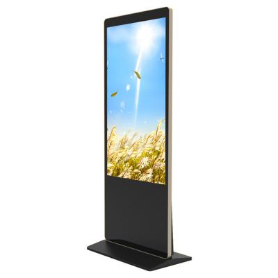 China 32-86inch Black White Lcd Free Standing Digital Signage Aluminum Shell Super Thin for sale