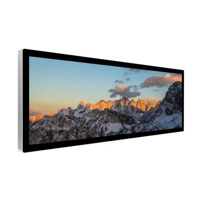 China La conexión fácil estiró la exhibición del Lcd de la barra para la resolución máxima del supermercado 1920x540 en venta