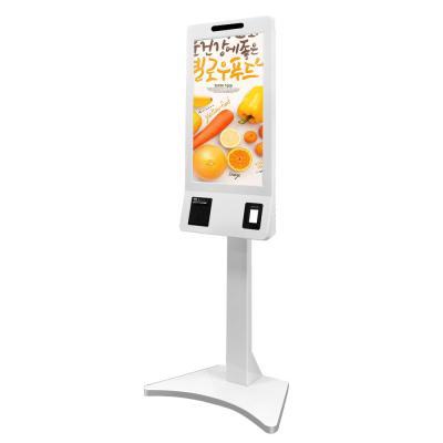 China Customized Interactive Digital Signage , Food Ordering Kiosk Machine With Barcode Scanner for sale