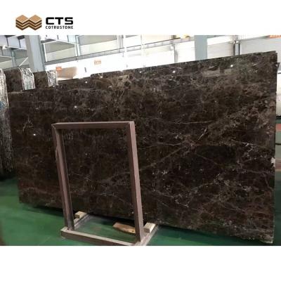 China China Coastal Brown Dark Brown Emperador High Quality Slab Stones Decorative Marble Stairs Floor Tiles for sale