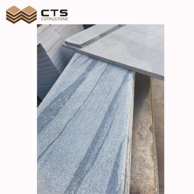 China Customized Ash Gray Granite Slabs Support Cutting To Tile 60*60 For Exterior Floor And Wall Decor for sale