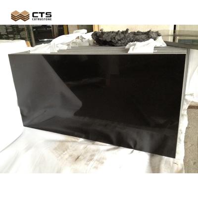 China Standard Size 30 X 60 Traditional Black Granite Slab For Porcelain for sale