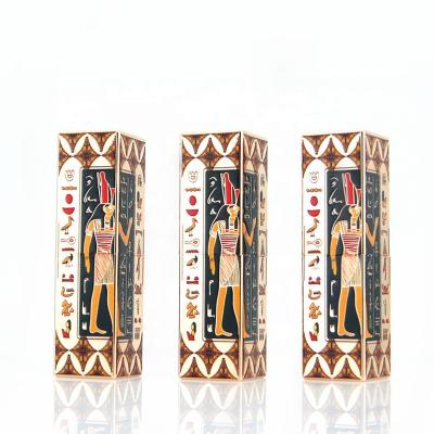 China Wholesale High Quality Custom Empty Lipstick Tube 3D Printing Retro Cleopatra Pattern Lipstick Tube Smudge Magnet Lipstick Tubes for sale