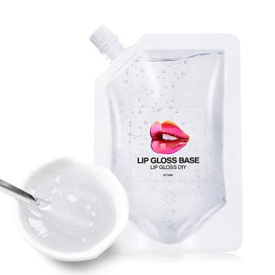 China Sunscreen Amazon hot sale lip gloss DIY make your own private label bulk versagel lip gloss base for sale