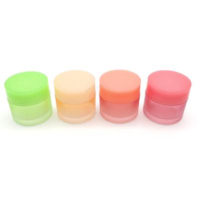 China Wholesale high quality eco-friendly custom private label eco-friendly color organic container for lip scrub container jars for sale