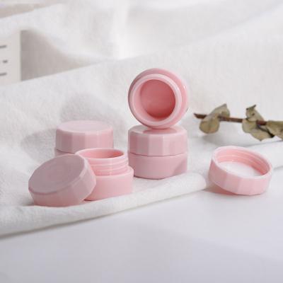 China Wholesale Empty High Quality Custom Private Label Container Eco Friendly Reusable Pink Lip Scrub Face Cream Jars for sale