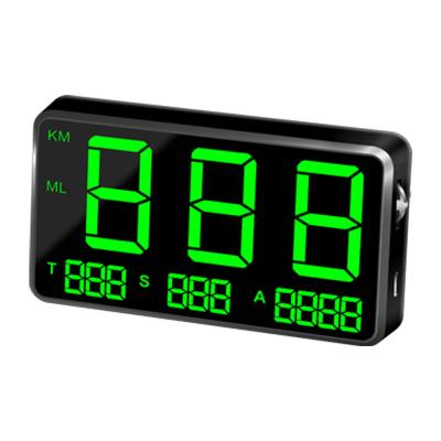 China Speeding Head-Up Display Automobile General HUD Head-Up Display GPS Alarm Mileage Statistics Speeding C80 for sale