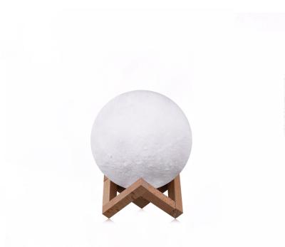 China ML303 3D Room Night Light 7color Moon Lamp Indoor Moon Light 15cm Moon Lamp for sale