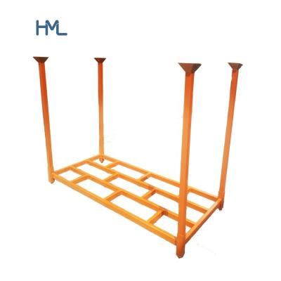 China Corrosion Protection Customized High Quality Power Coating Warehouse China Tire Detachable Stacking Rack for sale