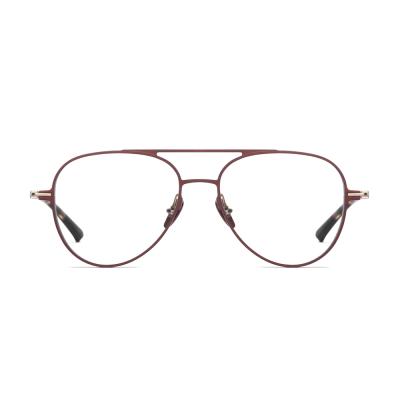 China New Design BW3007 Progressive Oversized Aluminum Pilot Frame Prescription Optical Glasses for sale