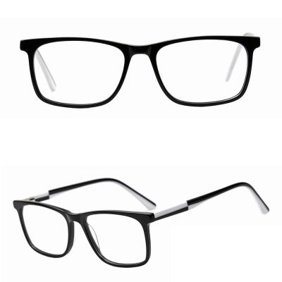 China F2161 ACETATE Rectangle Acetate Anti Eyeglass Blue Lightweight Frame for sale