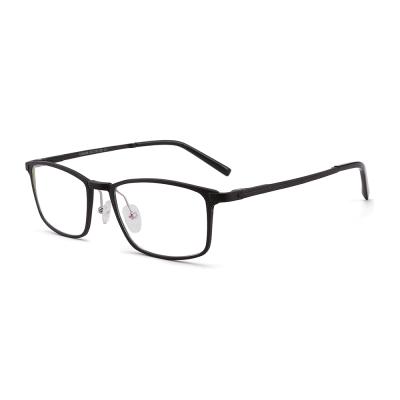 China Hot selling cool unsiex CX6298 aluminum rectangular aluminum optical glasses for sale