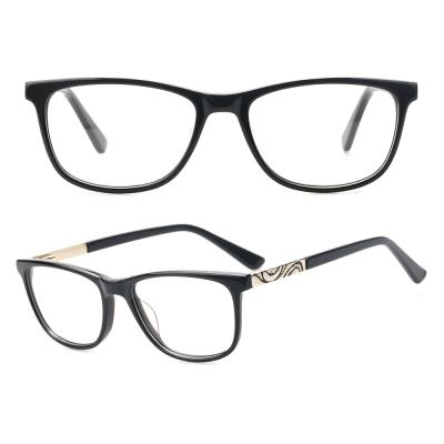 China New Design Acetate+Metal HC046 2021 Metal Acetate Optical Frames for sale