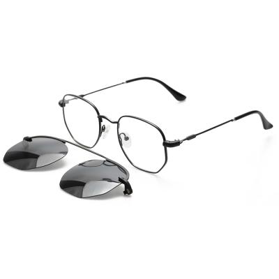 China DC3045 Metal Polarized Glass Irregular Metal Glass Removable Frame for sale