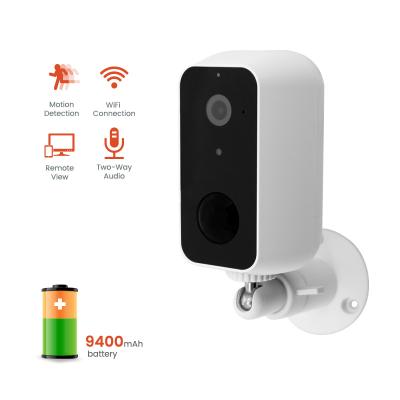 China Human motion tracking low power wifi smart camera cameras IP security tuya battery rechargeable indoor outdoor wireless camera for sale