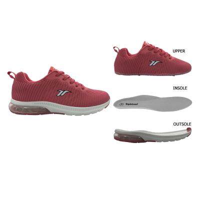 China Fashion \ flying knitting shoes comfortable components \ goods 2021 shoe sport vamp upper walking shoes for sale