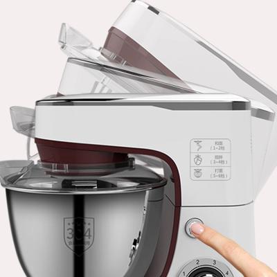 China Powerful Multi Function Stand Mixer 1000W Ejector Button Mixer With 5L Stainless Steel Mixing Bowl Food Processor for sale