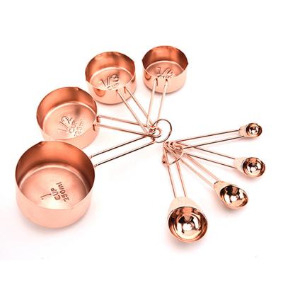 China New Design Stocked High Quality 8 Pcs Stainless Steel Material Mini Doser Set for sale