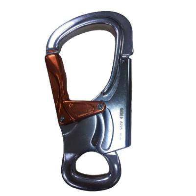 China Chinese High Quality Aluminum Carabiner Double Key Lock Factory Action Snap Hook for sale