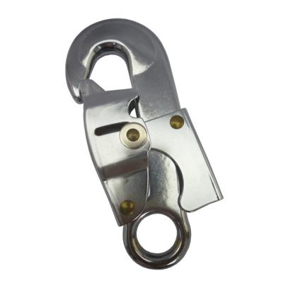 China Occupational Safety Carabiner Large Double Action Industrial Forged Steel Snap Hook for sale