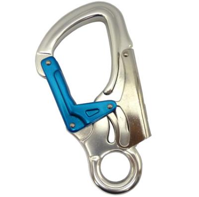 China Aluminum alloy aluminum double action with captive eye snap hook for sale