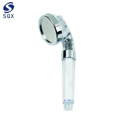 China Without Needle Water Saving Filter Hand Shower PP Cotton Shower Filter Anion Filter High Pressure Shower Head for sale