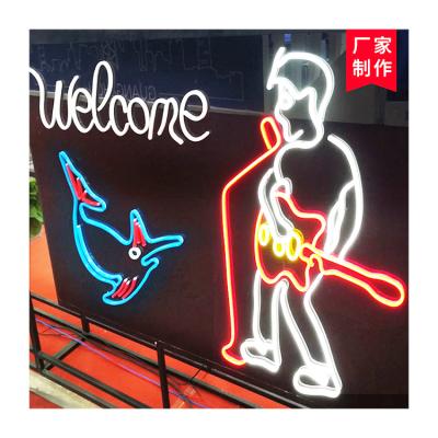 China Easy Installation Cost Effective Customized Acrylic Neon Letter 3D Sign Store Wall Led Light Neon Advertising Signage for sale