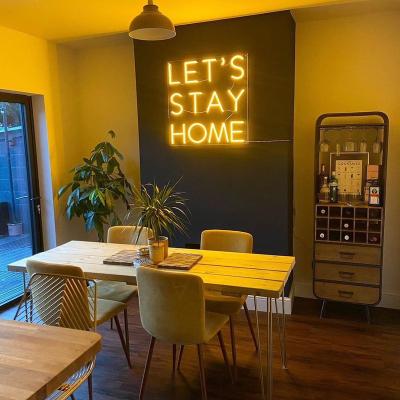 China Easy Installation Manufacturer Hot Selling Custom Decorative Lighting Letters Acrylic Led Neon Lights Wedding Neon Sign Party Neon Signs for sale