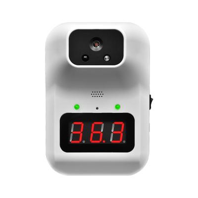 China CE Rohs Wall Mounted Ther Mometer Scanner Body Temperature Detector YK3 Plus Voice for sale