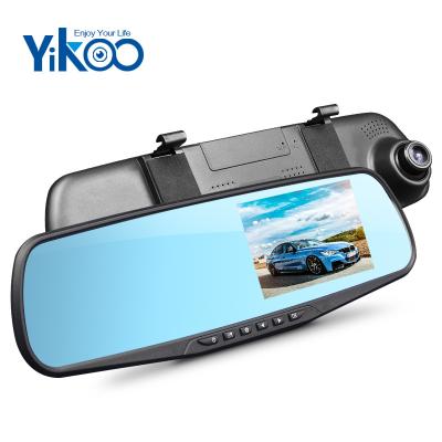 China Full HD 1080P Car Loop Recording Dual Dvr Camera Rear View Mirror Digital VCR Car Black Box Dvr Camera Camcorder for sale