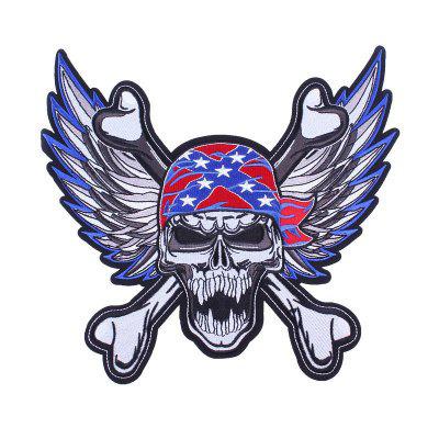 China Durable Heat Cut Border Iron On Badges Woven Patch Design Custom Logo Applique For Jacket Sears Woven Patches for sale