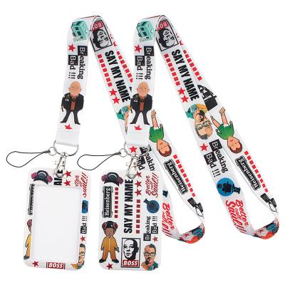 China Fashion Design Lanyard Credit Card Key Holder Badge ID Key Chain Ring Bag Student Travel Bank Business Card Bus Cool Cover for sale