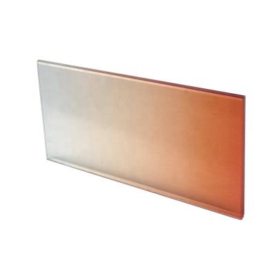 China Custom Court Gradient Tempered Laminated Glass Hotel Bathroom Color Art Glass Glass for sale