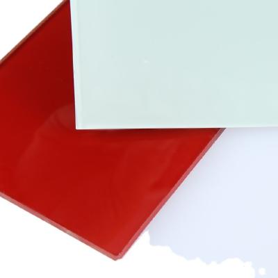 China Mass production of 5-19MM painted tempered glass yard manufacturers for sale